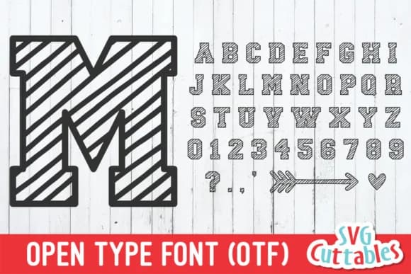 JP Scribble Font by SVG Cuttables — Slab Serif Font
