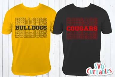 JP Sport Stacked&nbsp;Font by SVG Cuttables — Slab Serif Font — thumbnail 2