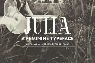 Julia by Minimalistartstudio — Slab Serif Font — thumbnail 1