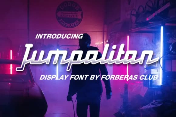 Jumpalitan by Forberas Club — Slab Serif Font