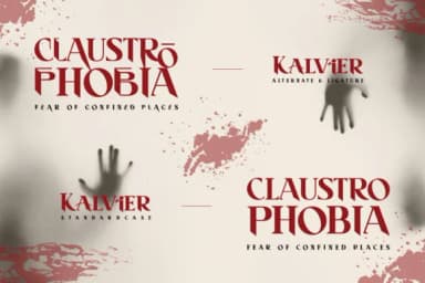 Kalvier by Keristyper — Slab Serif Font — thumbnail 4