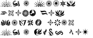 Kamandanu Dingbats by edywiyonopp — Dingbats Font — thumbnail 4