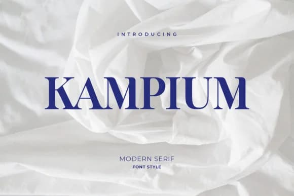 Kampium by uicreativenet — Slab Serif Font