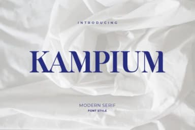 Kampium by uicreativenet — Slab Serif Font — thumbnail 1