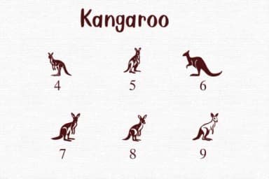 Kangaroo by Nongyao — Dingbats Font — thumbnail 4