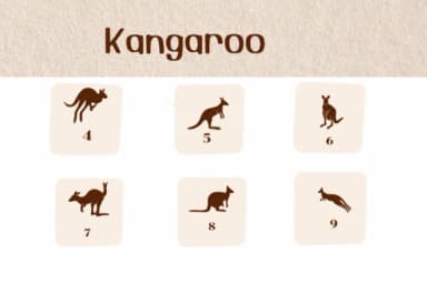 Kangaroo by Ketsarin — Dingbats Font — thumbnail 4