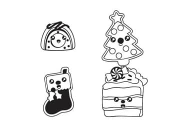 Kawaii Kringle Bakery by Illustration Ink — Dingbats Font — thumbnail 5
