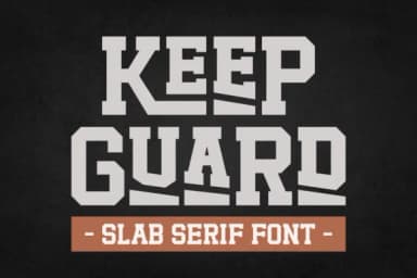Keep Guard by Damai (7NTypes) — Slab Serif Font — thumbnail 1