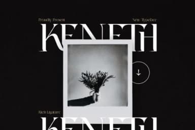 Keneth by eztudio — Slab Serif Font — thumbnail 1