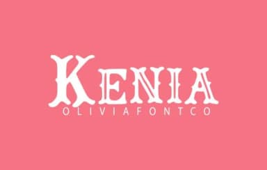 Kenia by OliviaFontCo — Slab Serif Font — thumbnail 1