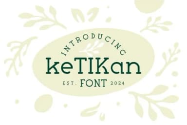 Ketikan by Eko Kurniawan — Slab Serif Font — thumbnail 1