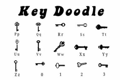 Key Doodle by Suphitchaya — Dingbats Font — thumbnail 3