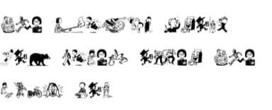 Kidings Three by Intellecta Design — Dingbats Font — thumbnail 7