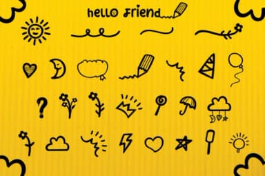 Kids Creative by aneukmuda190 — Dingbats Font — thumbnail 2