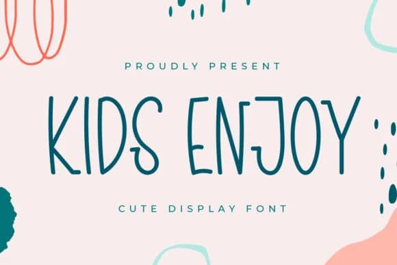 Kids Enjoy by Role Type — Slab Serif Font