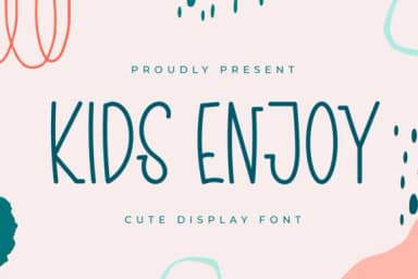 Kids Enjoy by Role Type — Slab Serif Font — thumbnail 1
