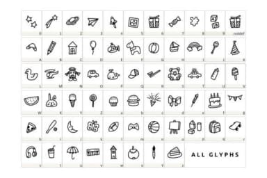 Kids Party by YandiDesigns — Dingbats Font — thumbnail 2