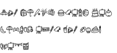 Kids Party by YandiDesigns — Dingbats Font — thumbnail 6