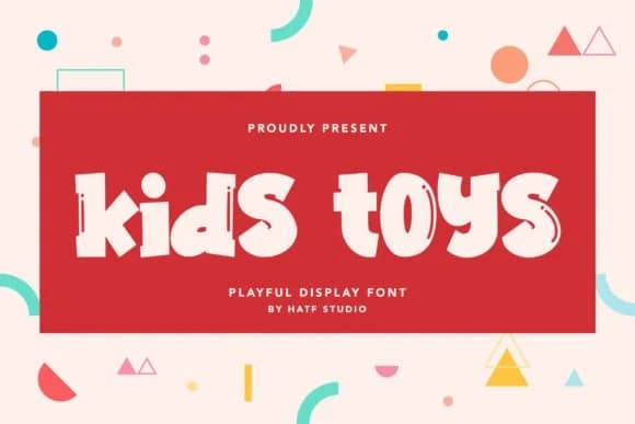 Kids Toys by Hatf Type — Slab Serif Font
