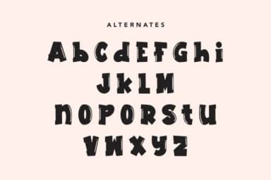 Kids Toys by Hatf Type — Slab Serif Font — thumbnail 8