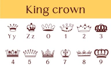 King Crown by Chonada — Dingbats Font — thumbnail 4