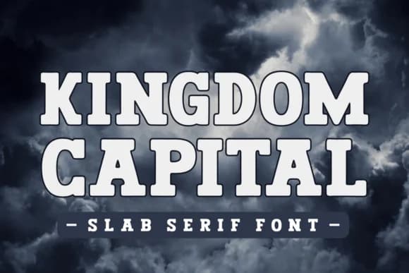 Kingdom Capital by Jasa (7NTypes) — Slab Serif Font