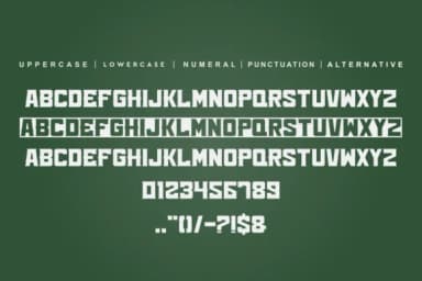Kings Sinquers by alonkelakon — Slab Serif Font — thumbnail 4
