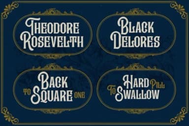 Kingstown Parlour by Damarletter — Slab Serif Font — thumbnail 4