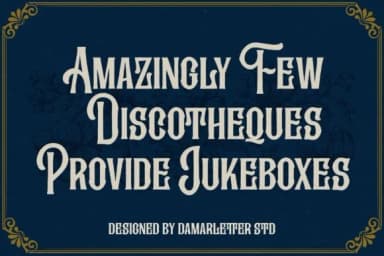 Kingstown Parlour by Damarletter — Slab Serif Font — thumbnail 5