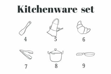 Kitchenware Set by Suphitchaya — Dingbats Font — thumbnail 4