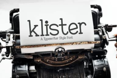 Klister by Feri (7NTypes) — Slab Serif Font — thumbnail 1