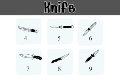 Knife by Nongyao — Dingbats Font — thumbnail 4