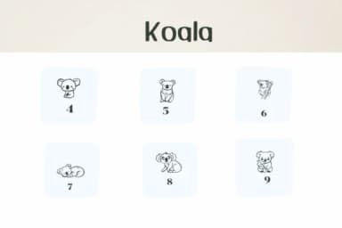 Koala by Ketsarin — Dingbats Font — thumbnail 4