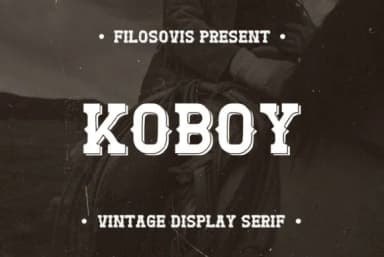 Koboy by filosovis.co — Slab Serif Font — thumbnail 1