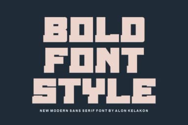 Kogrand by alonkelakon — Slab Serif Font — thumbnail 2