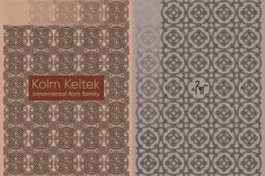 Kolm Keltek by 2d-typo — Dingbats Font — thumbnail 4
