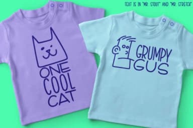 Kookyheads by GeekMissy — Dingbats Font — thumbnail 6