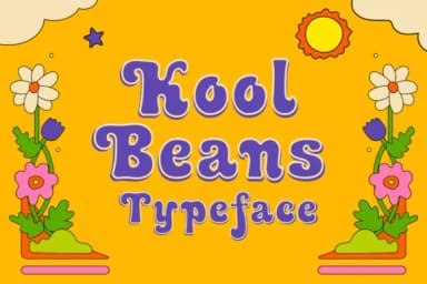 Kool Beans by HipFonts — Slab Serif Font — thumbnail 1