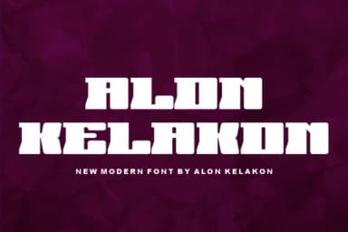 Korneg by alonkelakon — Slab Serif Font — thumbnail 3