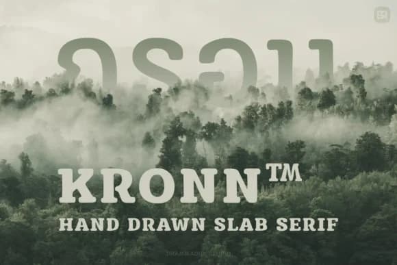 Kronn by DHAMMADHA STUDIO — Slab Serif Font