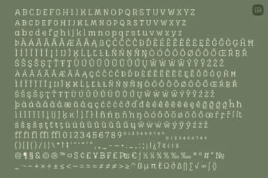 Kronn by DHAMMADHA STUDIO — Slab Serif Font — thumbnail 7