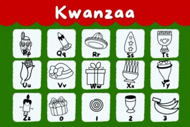 Kwanzaa by Natchuta — Dingbats Font — thumbnail 3