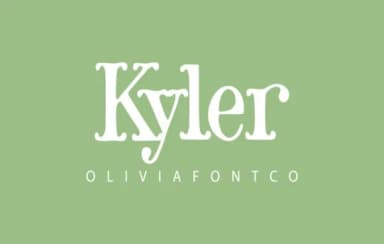 Kyler by OliviaFontCo — Slab Serif Font — thumbnail 1