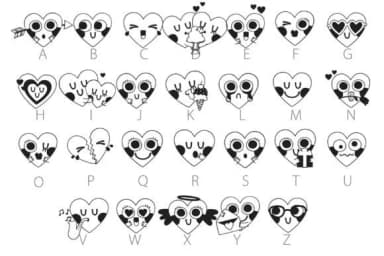 La-la-la-la-love by Illustration Ink — Dingbats Font — thumbnail 3