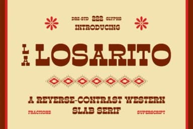 La Losarito by Drizy Studio — Slab Serif Font — thumbnail 1