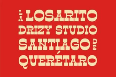 La Losarito by Drizy Studio — Slab Serif Font — thumbnail 2