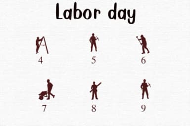 Labor Day by Nongyao — Dingbats Font — thumbnail 4