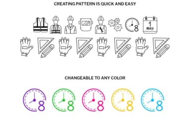 Labor Day Doodle by digitalplannerland — Dingbats Font — thumbnail 3