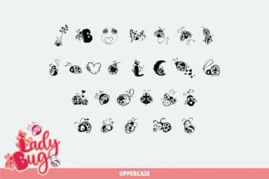 Ladybug by Onoborgol — Dingbats Font — thumbnail 2