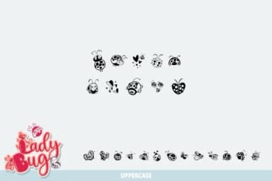 Ladybug by Onoborgol — Dingbats Font — thumbnail 4
